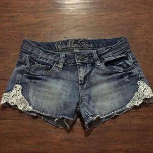 Vanilla Star Boho Jean Shorts